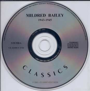 CD Mildred Bailey: 1943-1945