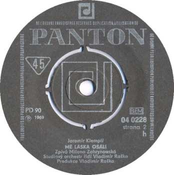 SP Milena Zahrynowská: Bonjour, Bonjour / Mě Láska Ošálí