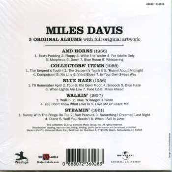5CD/Doos Miles Davis: 5 Original Albums