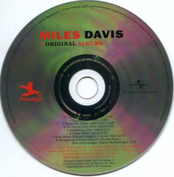 5CD/Doos Miles Davis: 5 Original Albums