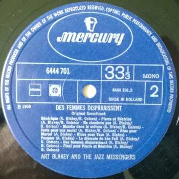 LP Miles Davis: Ascenseur Pour L'Echafaud * Des Femmes Disparaissent