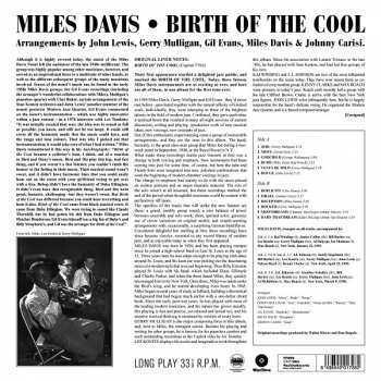 LP Miles Davis: Birth Of The Cool LTD