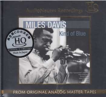 CD Miles Davis: Kind Of Blue (ultimate Hiquality) (uhq-cd) (limited Numbered Edition)