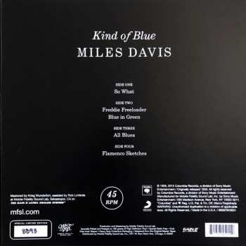 2LP/Doos Miles Davis: Kind Of Blue LTD | NUM | DLX