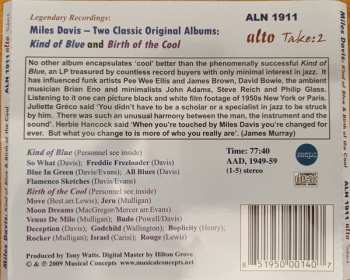 CD Miles Davis: Kind Of Blue & Birth Of The Cool  2 Classic Albums