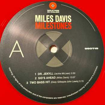 LP Miles Davis: Milestones LTD | CLR
