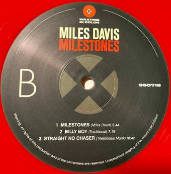 LP Miles Davis: Milestones LTD | CLR