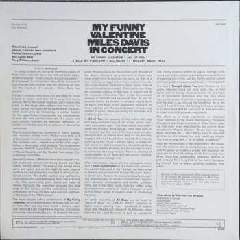 LP Miles Davis: My Funny Valentine - Miles Davis In Concert