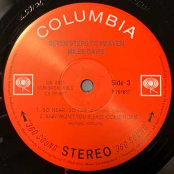 2LP Miles Davis: Seven Steps To Heaven