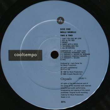 2LP Milli Vanilli: 2 x 2
