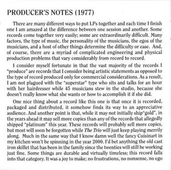 CD Hank Jones: The Trio