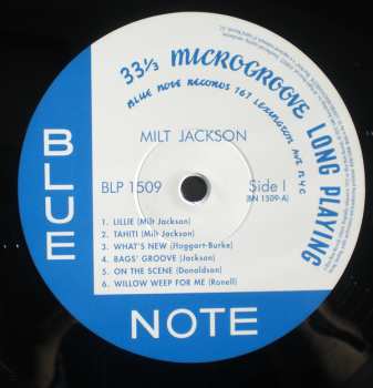 LP Lou Donaldson: Milt Jackson With John Lewis, Percy Heath, Kenny Clarke, Lou Donaldson And The Thelonious Monk Quintet