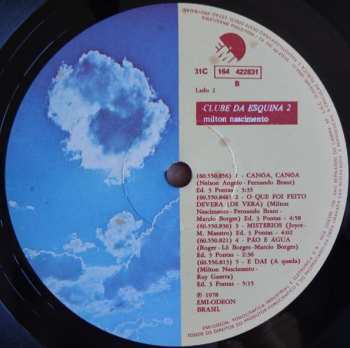 2LP Milton Nascimento: Clube Da Esquina 2