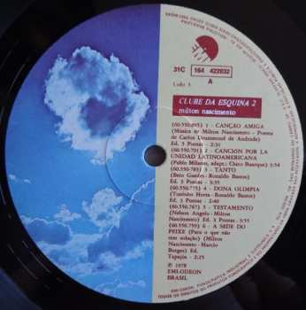 2LP Milton Nascimento: Clube Da Esquina 2