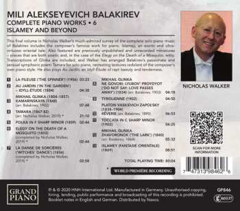 CD Mily Balakirev: Complete Piano Works • 6