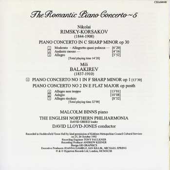 CD Nikolai Rimsky-Korsakov: Piano Concerto No 1 In F Sharp Minor, Piano Concerto No 2 In E Flat Major / Piano Concerto In C Sharp Minor, Op 30