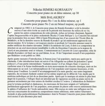 CD Nikolai Rimsky-Korsakov: Piano Concerto No 1 In F Sharp Minor, Piano Concerto No 2 In E Flat Major / Piano Concerto In C Sharp Minor, Op 30
