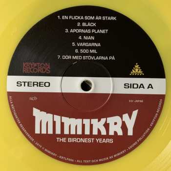 LP Mimikry: The Birdnest Years CLR
