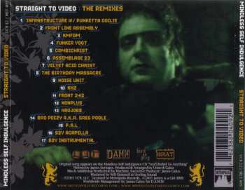 CD Mindless Self Indulgence: Straight To Video: The Remixes