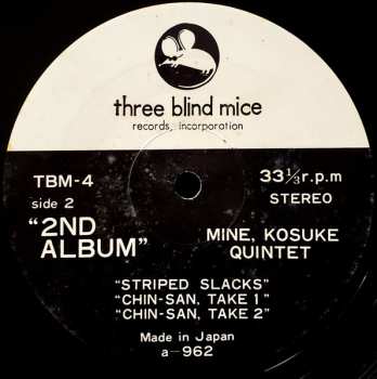 LP Kosuke Mine Quintet: 2nd Album