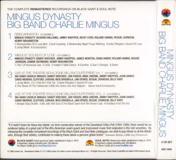 4CD/Doos Mingus Big Band:  The Complete Remastered Recordings On Black Saint & Soul Note