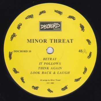 LP Minor Threat: Out Of Step