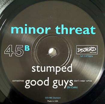 SP Minor Threat: Salad Days