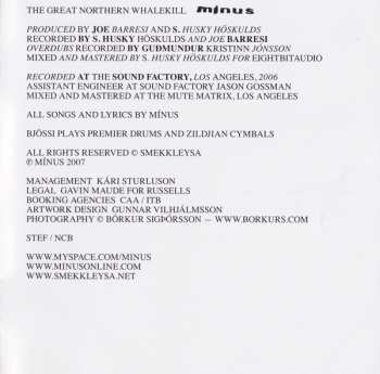 CD Mínus: The Great Northern Whalekill