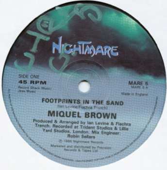 CD Miquel Brown: Footprints In The Sand