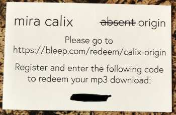 2LP Mira Calix: Absent Origin