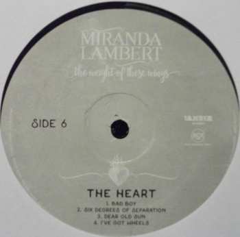 3LP Miranda Lambert: The Weight Of These Wings