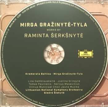 CD/DVD Kremerata Baltica: Works By Raminta Šerkšnytė