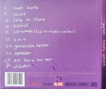 CD Miriam Hanika: Louise