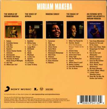 5CD/Doos Miriam Makeba: Original Album Classics