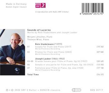 CD Thomas Wise: Sounds Of Lucerne