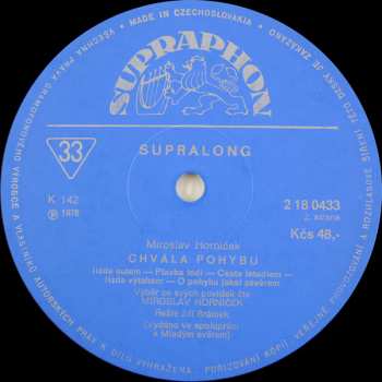 LP Miroslav Horníček: Chvála Pohybu