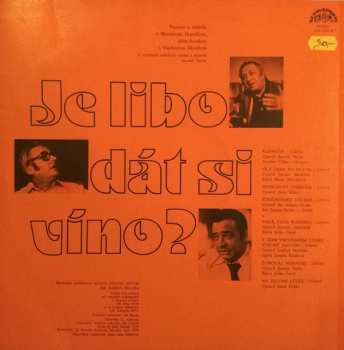 LP Miroslav Horníček: Je Libo Dát Si Víno?