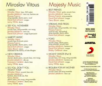 CD Miroslav Vitous: Majesty Music