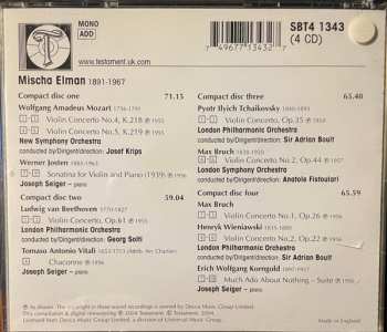 4CD/Doos Ludwig van Beethoven: Violin Concertos: The Complete Decca Recordings, Vol.I 