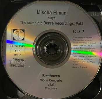 4CD/Doos Ludwig van Beethoven: Violin Concertos: The Complete Decca Recordings, Vol.I 