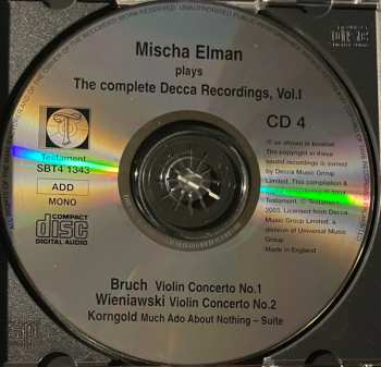 4CD/Doos Ludwig van Beethoven: Violin Concertos: The Complete Decca Recordings, Vol.I 