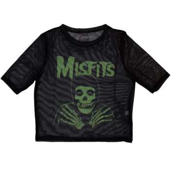 Merch Misfits: Dames Crop Top Green Hands