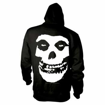 Merch Misfits: Mikina Se Zipem Skull XL