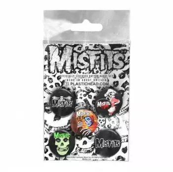 Set Badges Misfits Button Badge Set