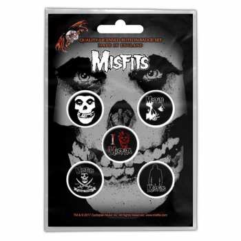 Merch Misfits: Set Badges Skull 
