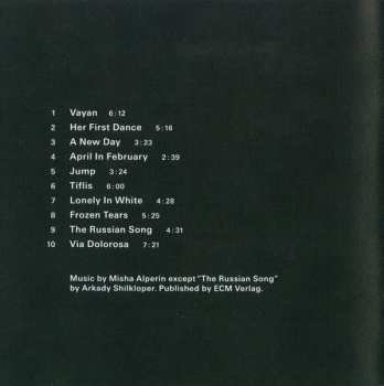 CD Mikhail Alperin: Her First Dance