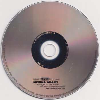 CD Mishka Adams: Stranger On The Shore 