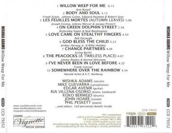 CD Mishka Adams: Willow Weep For Me