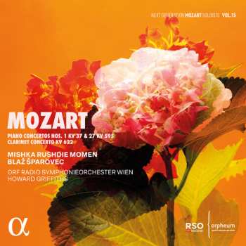 Album Mishka Rushdie Momen: Mozart: Piano Cons Nos. 1 Kv 37 & 27 Kv 595 Clarin