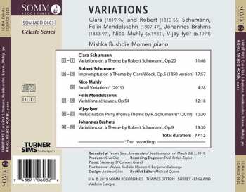 CD Robert Schumann: Variations